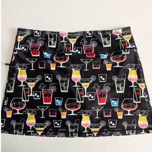 Ready Golf "On the Rocks" Women's Novelty Print Golfing Activewear Skort Size XL